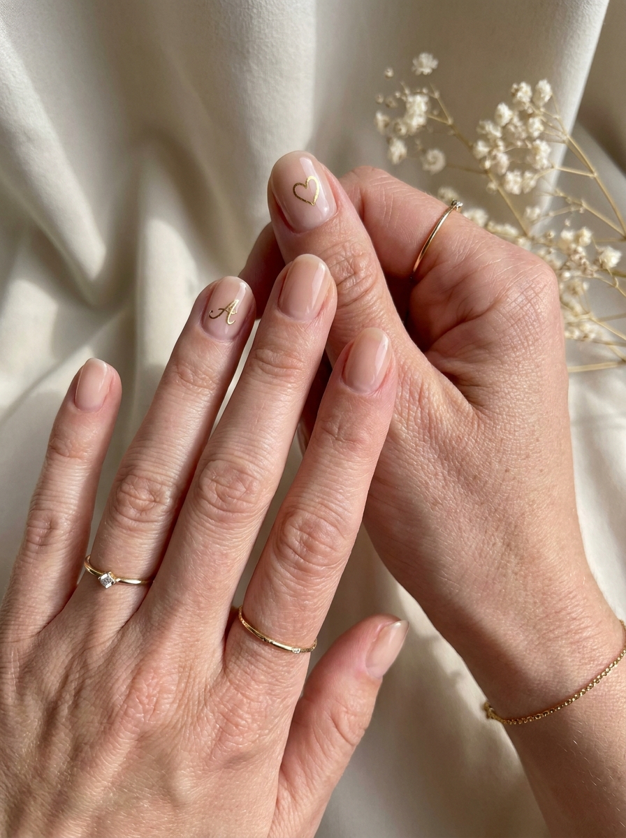 Bridal Porcelain Nails